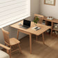 Expandable Solid Wood Dining Table for - Kaslandi Furniture