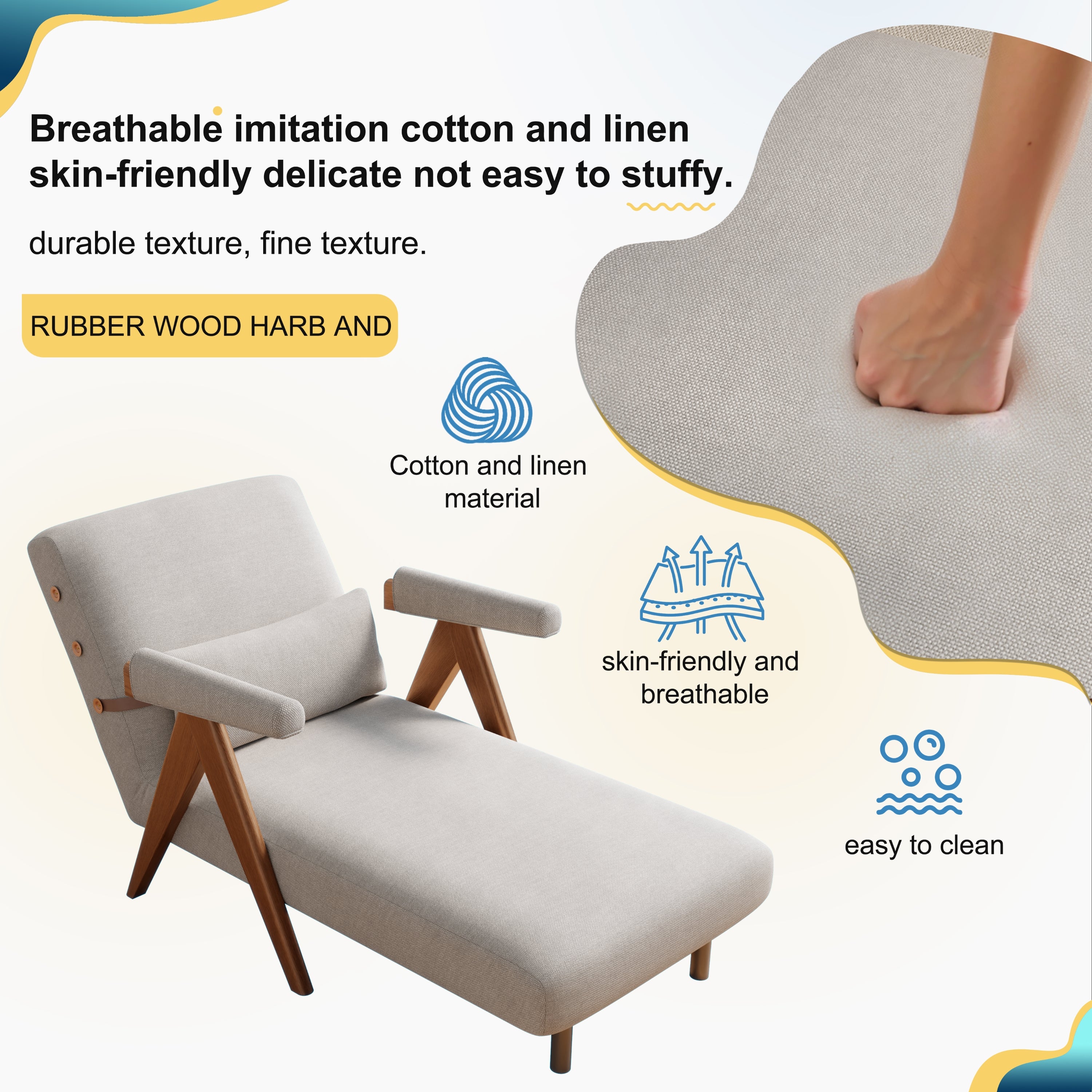 3-in-1 Convertible Sleeper Chair