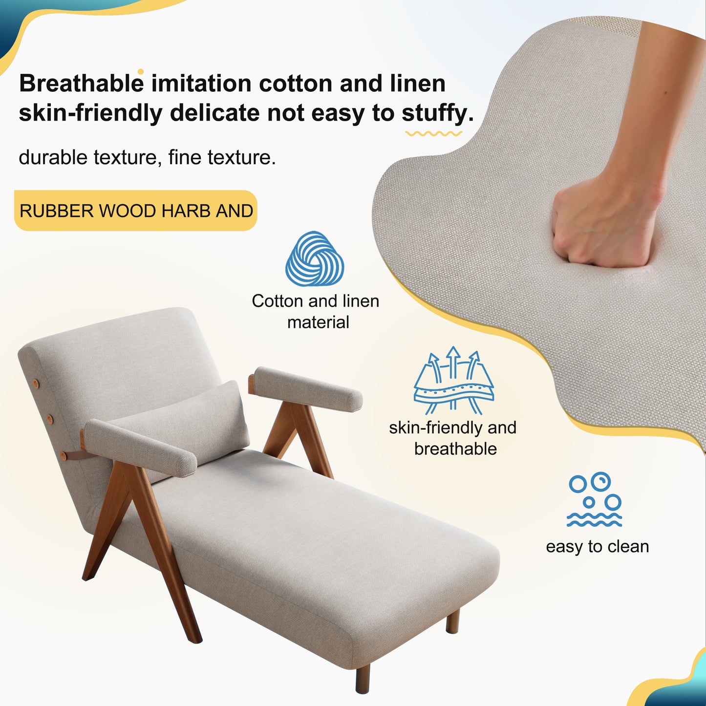 3-in-1 Convertible Sleeper Chair