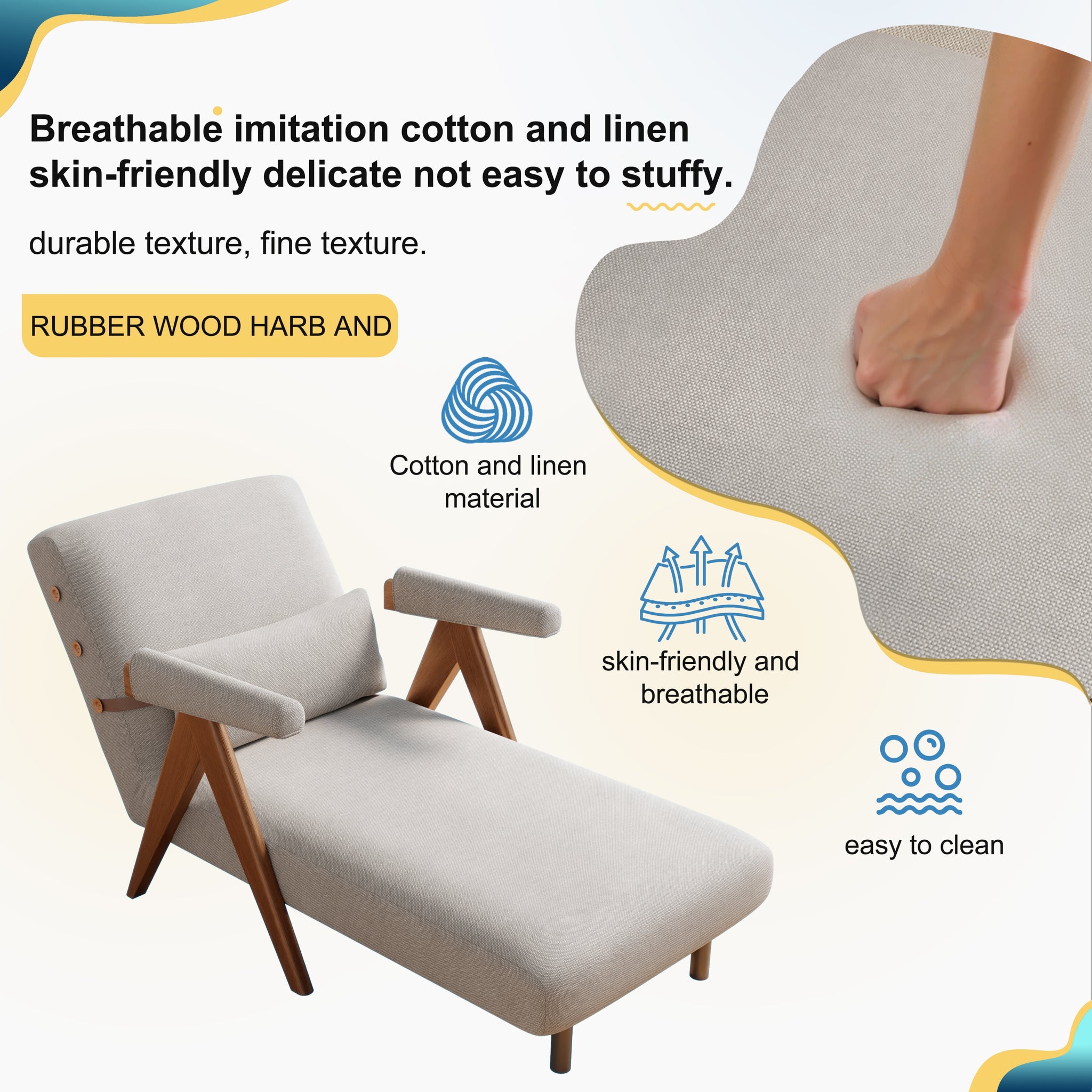 3-in-1 Convertible Sleeper Chair