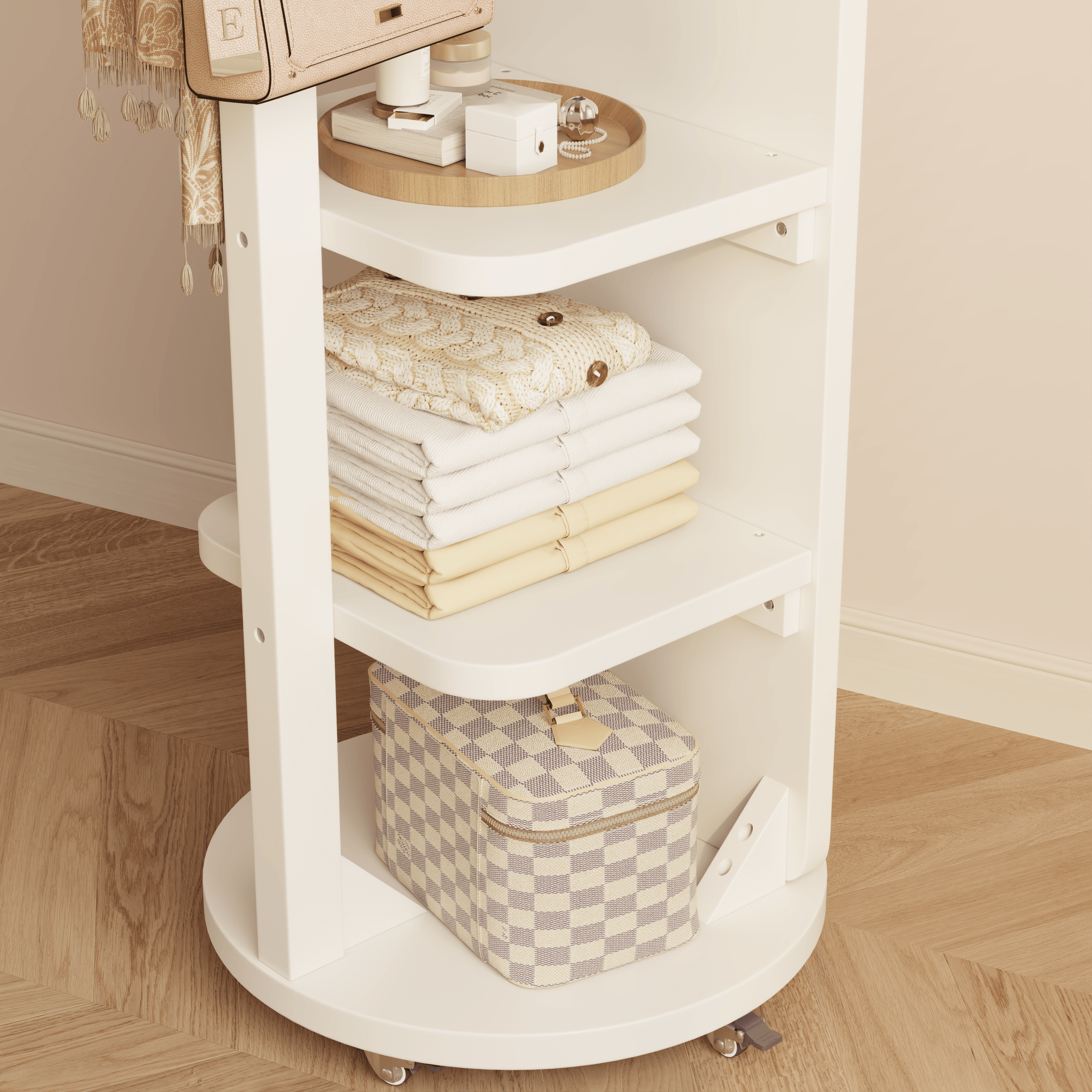 360° Rotatable Full - Length Mirror - Kaslandi Furniture