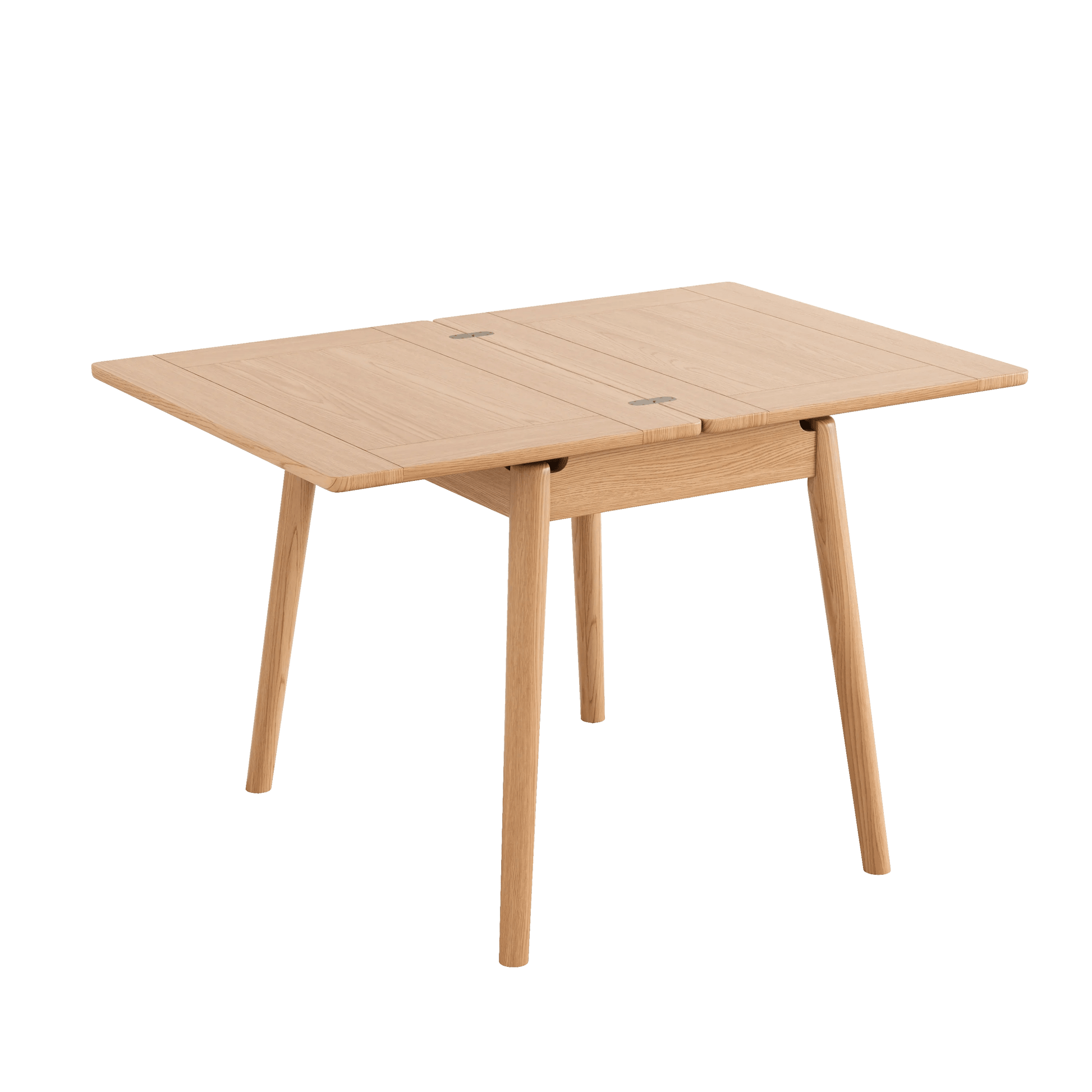 Expandable Solid Wood Dining Table for - Kaslandi Furniture