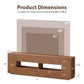 TV Stand for 45–70 Inch TVs – Media Console with Storage