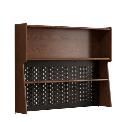 38.2" W Rubberwood Solid Wood Credenza with Adjustable Shelves - iKaslandi