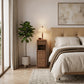 Solid Wood 3-Drawer Nightstand with Shelf — No Assembly Required - iKaslandi