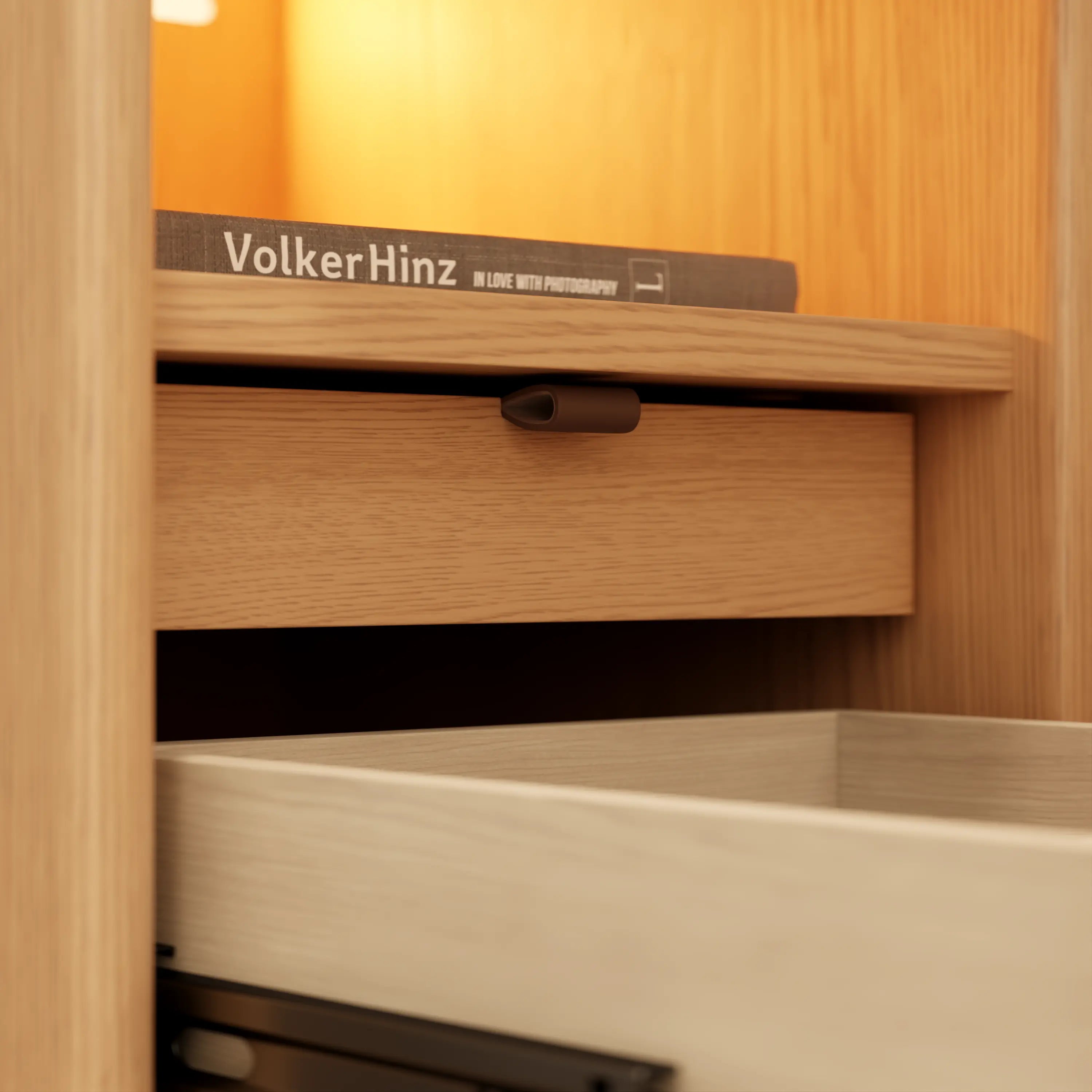 Smart Nightstand with Hidden Secret Drawer, Jewelry Storage & USB Charging - iKaslandi