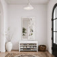Full Length Wall Mirror with Shelf & Hooks - iKaslandi