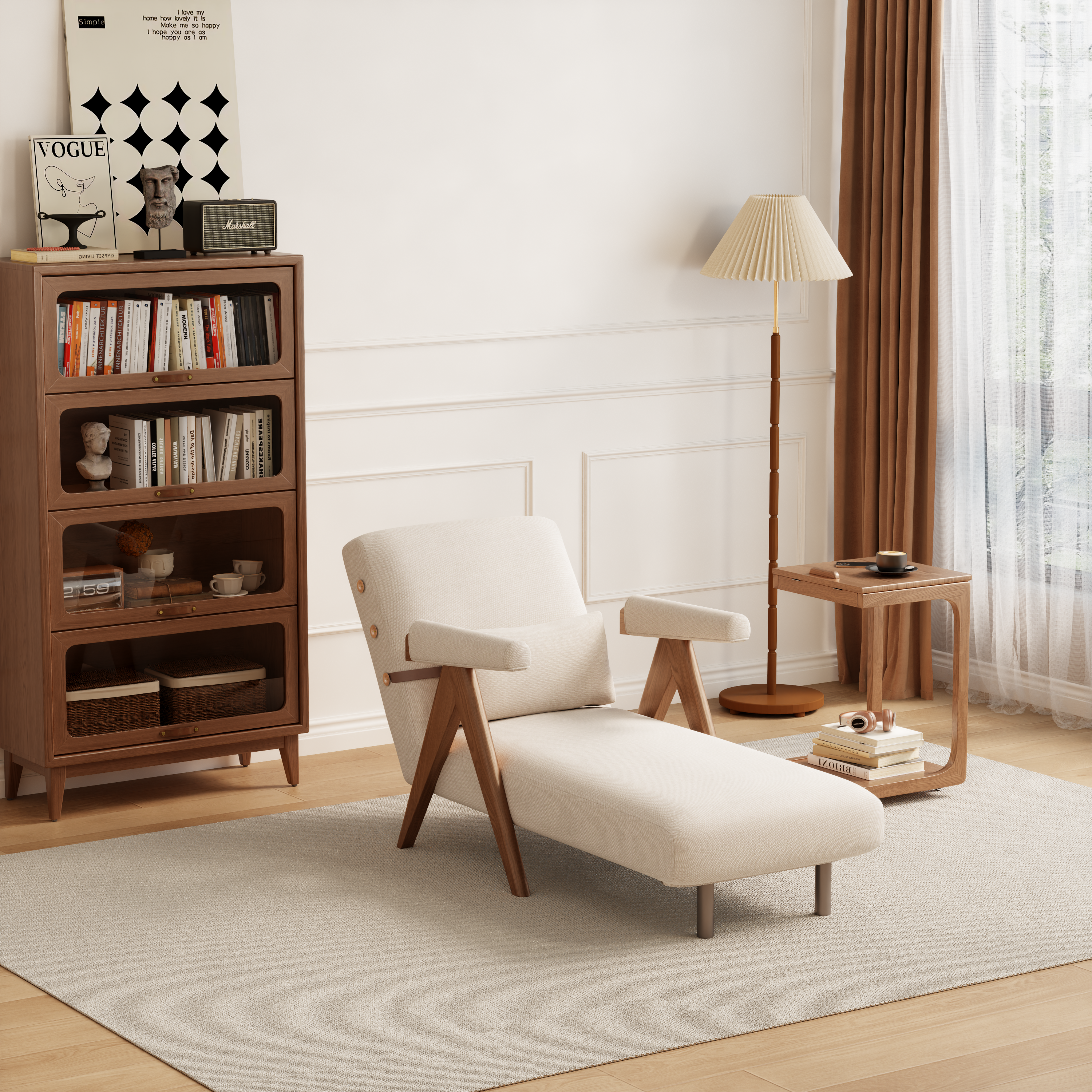 3-in-1 Convertible Sleeper Chair