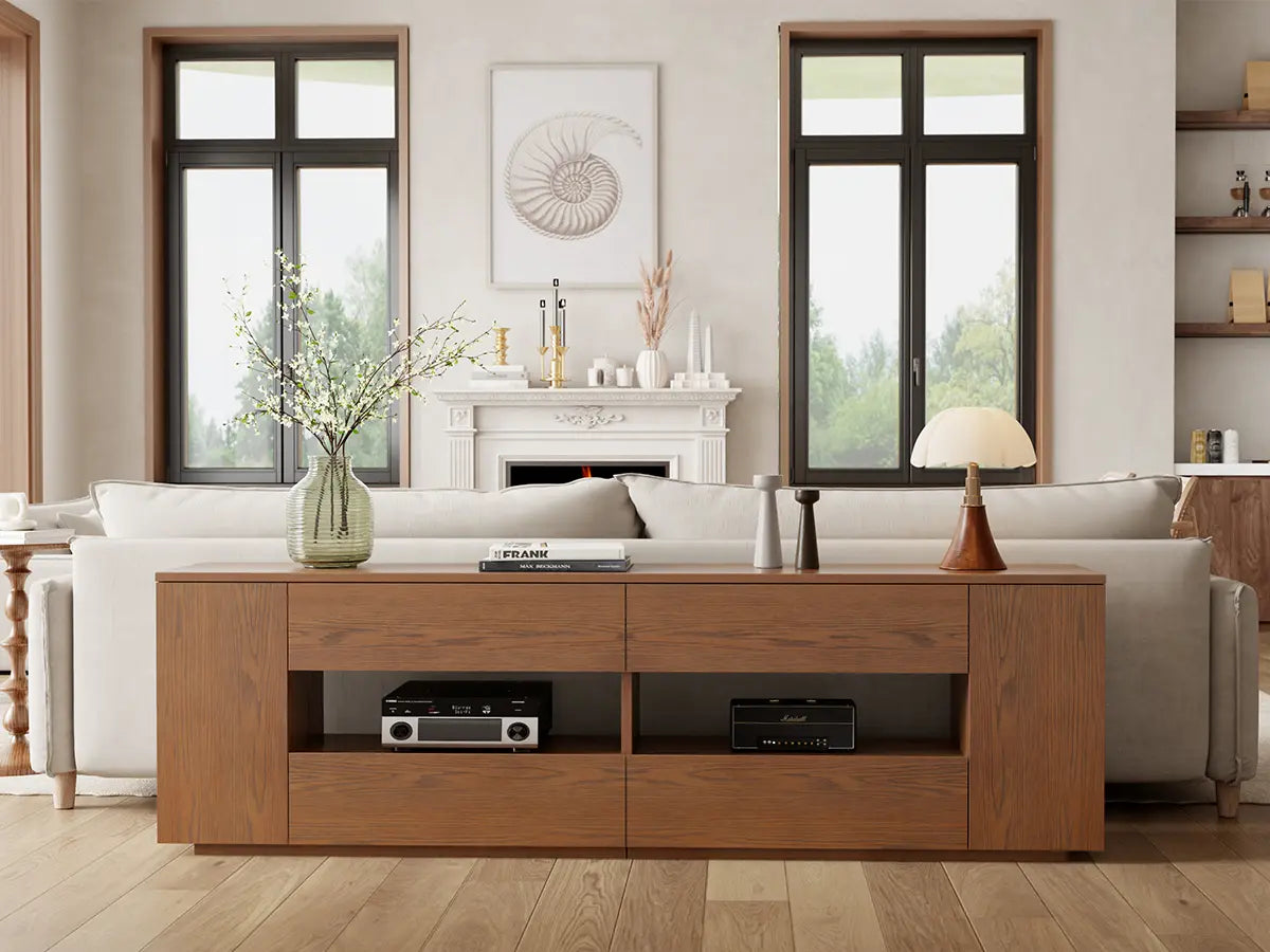 TV Stand for 45–70 Inch TVs – Media Console with Storage