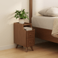Solid wood classic minimalist nightstand