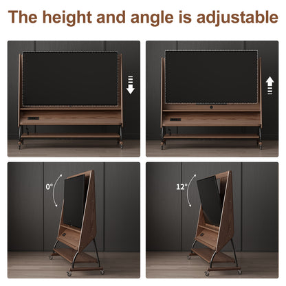 Rolling TV Stand, 40-65 Inches