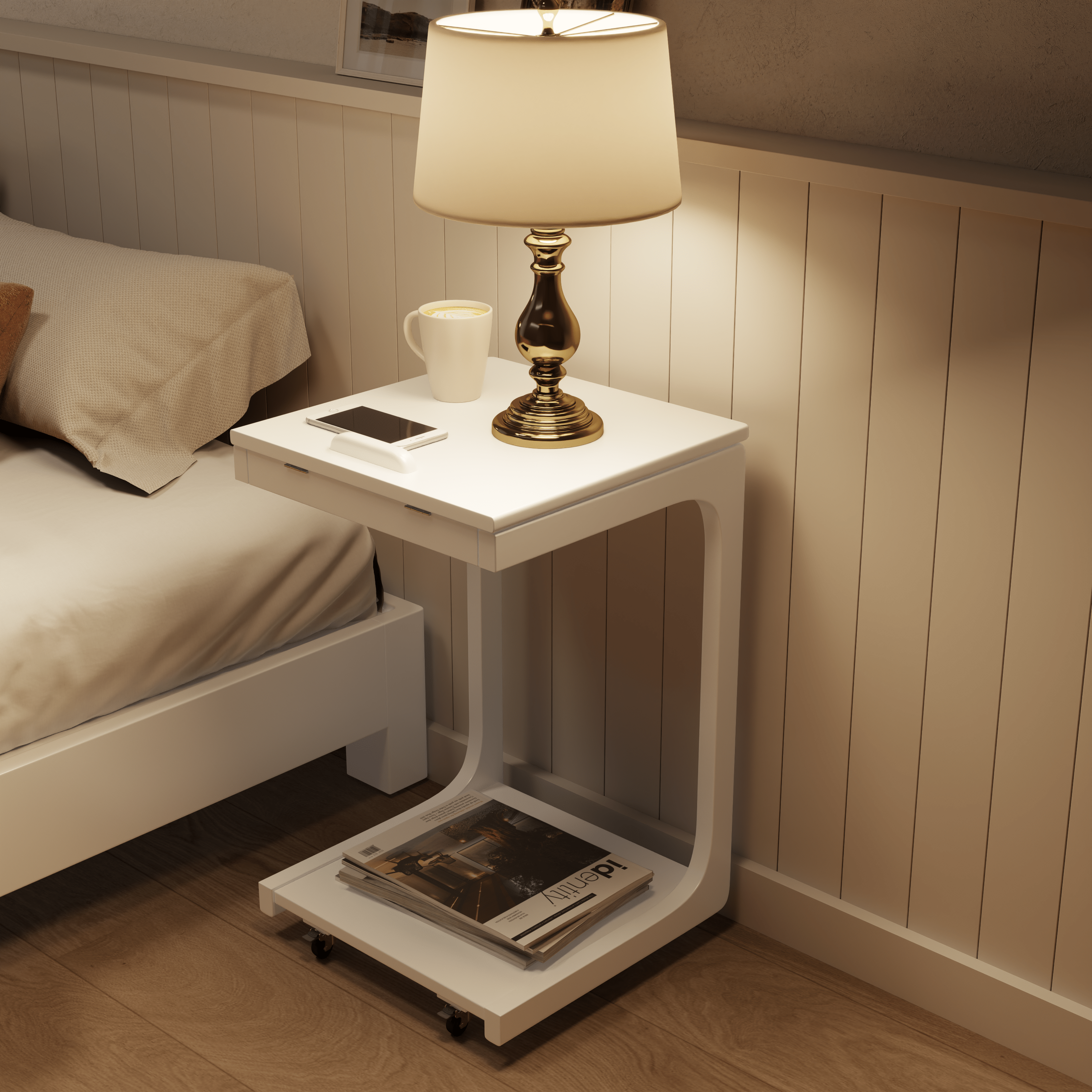 C - shaped couch table - Kaslandi Furniture