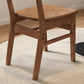 Solid Wood Dining Chair - 330 lbs Rated, Easy-Clean for Dining & Home Office