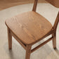 Solid Wood Dining Chair - 330 lbs Rated, Easy-Clean for Dining & Home Office
