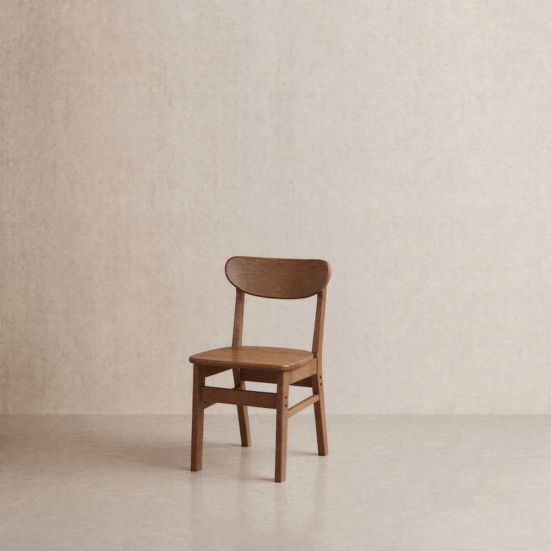 Solid Wood Dining Chair - 330 lbs Rated, Easy-Clean for Dining & Home Office