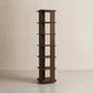 Movable & 360° Rotating Square Bookshelf Tower - iKaslandi