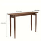 Solid Wood Narrow Console Table for Entryway & Living Room - Kaslandi Furniture