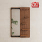 Full Length Wall Mirror with Shelf & Hooks - iKaslandi