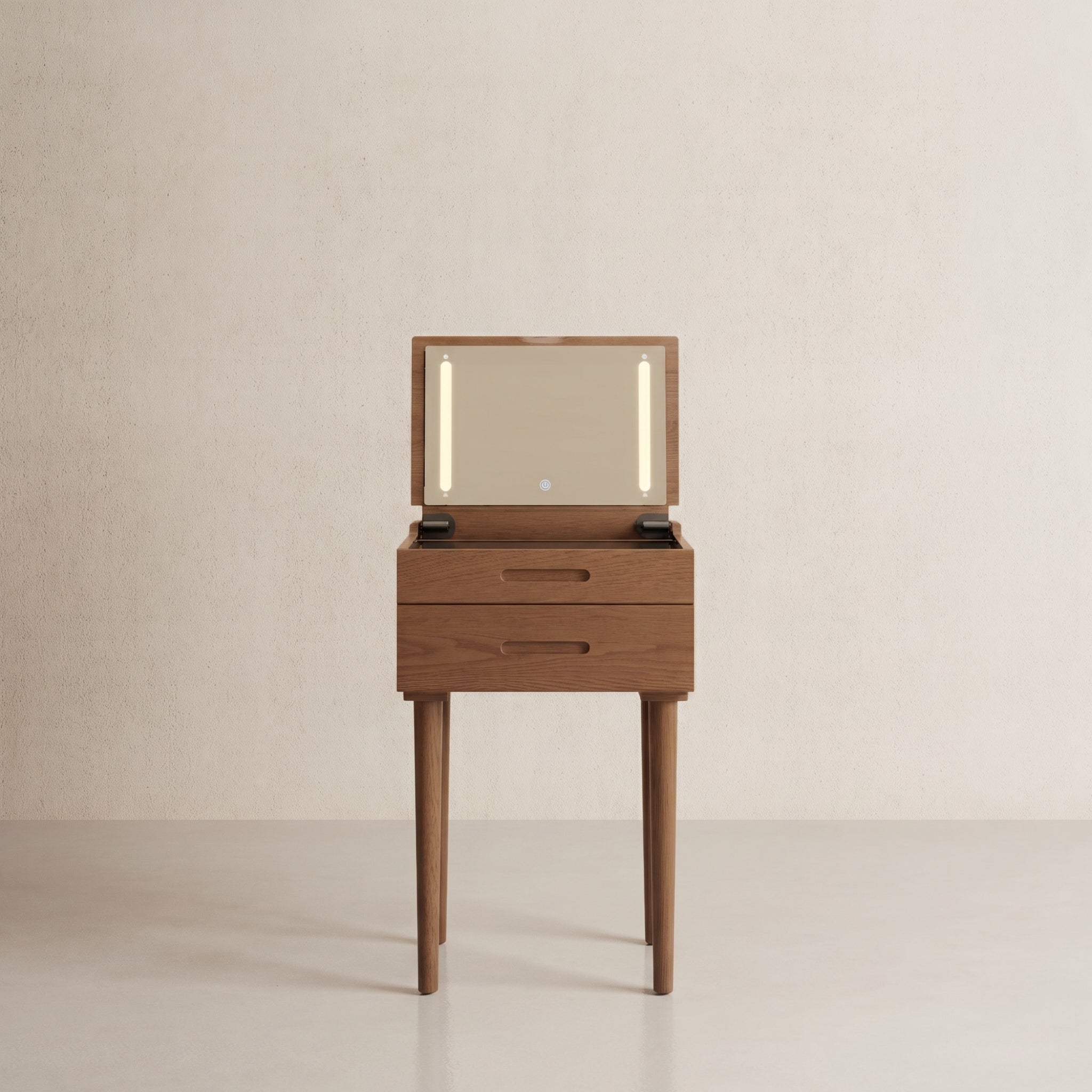 Vanity Desk with Mirror & Lights