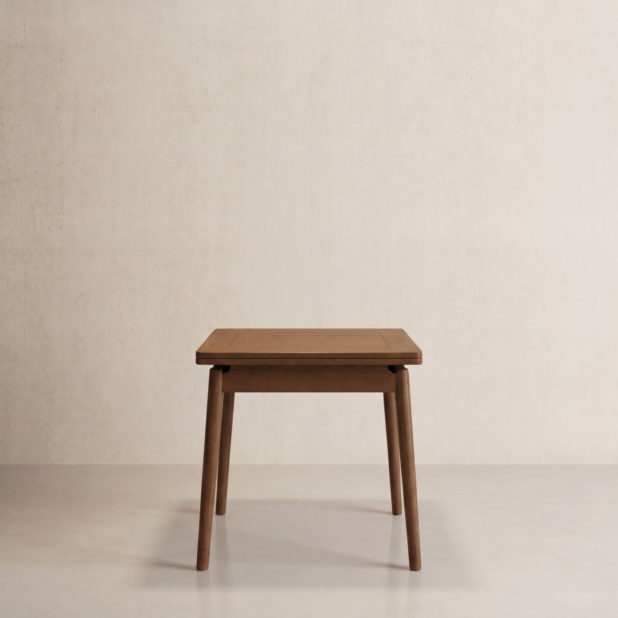 Expandable Solid Wood Dining Table for