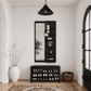 Full Length Wall Mirror with Shelf & Hooks - iKaslandi
