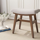 Vanity Stool, Saddle Cushion