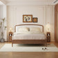 Solid Wood 3-Drawer Nightstand with Shelf - iKaslandi