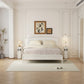 Solid Wood 3-Drawer Nightstand with Shelf - iKaslandi
